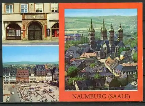 (0420) Naumburg (Saale)/ Mehrbildkarte - n. gel. - DDR - Bild und Heimat  A1/502/84  01 08 0144/12