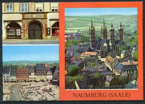 (0419) Naumburg (Saale)/ Mehrbildkarte - n. gel. - DDR - Bild und Heimat  A1/502/84  01 08 0144/12