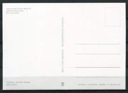 (0417) Naumburg (Saale)/ Mehrbildkarte - n. gel. - DDR - Bild und Heimat   A1/502/84  01 08 0144/12