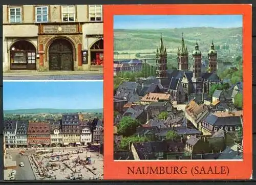 (0416) Naumburg (Saale)/ Mehrbildkarte - n. gel. - DDR - Bild und Heimat   A1/502/84  01 08 0144/12