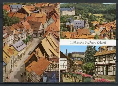 (0407) Luftkurort Stolberg (Harz)/ Mehrbildkarte - n. gel. - DDR - Bild und Heimat  A1/692/80  01 08 0112