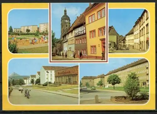 (0393) Sangerhausen/ Mehrbildkarte - n. gel. - DDR - Bild und Heimat   A1/710/80  01 08 0245