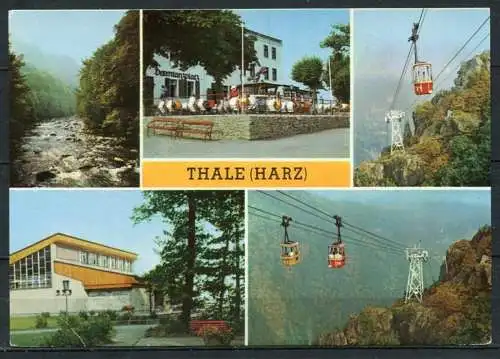 (0383) Thale (Harz)/ Mehrbildkarte - n. gel. - DDR - Bild und Heimat  A1/430/78  01 08 0120