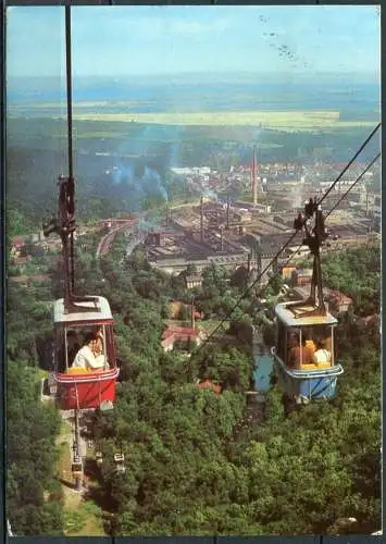 (0380) Thale/Harz/ Personenschwebebahn zum Hexentanzplatz - gel. 1983 - DDR - Bild und Heimat