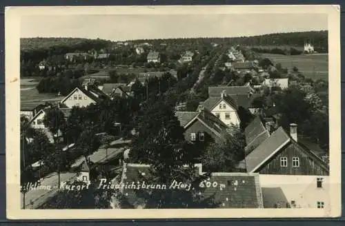 (0369) Klima-Kurort Friedrichsbrunn/ Harz - n. gel. - Photo-Gottschalk, Friedrichsbrunn Reg.-Nr. IV/18/35