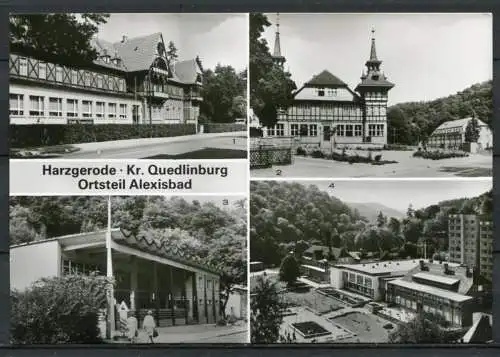 (0361) Harzgerode Kr. Quedlinburg OT Alexisbad/ Mehrbildkarte - n. gel. - DDR - Bild und Heimat