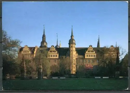 (0347) Merseburg/ Schloß - Nordansicht - gel. 1998