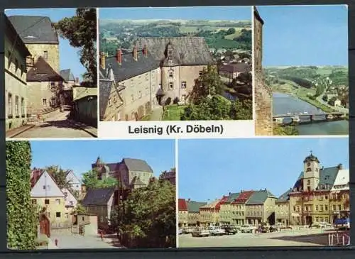 (0305) Leisnig (Kr. Döbeln)/ Mehrbildkarte - n. gel. - DDR - Bild und Heimat  A1/444/78  01 13 0183
