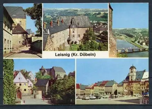 (0304) Leisnig (Kr. Döbeln)/ Mehrbildkarte - n. gel. - DDR - Bild und Heimat  A1/444/78  01 13 0183