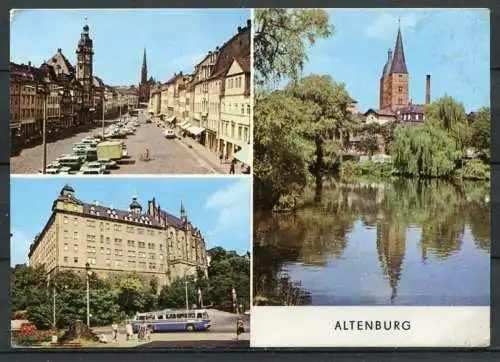 (0295) Altenburg/ Mehrbildkarte - n. gel. - DDR -  Bild und Heimat  A1/255/75  01 13 0119