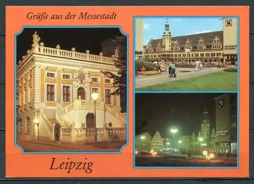 (0284) Grüße aus der Messestadt Leipzig/ Mehrbildkarte - n. gel. - DDR - Bild und Heimat