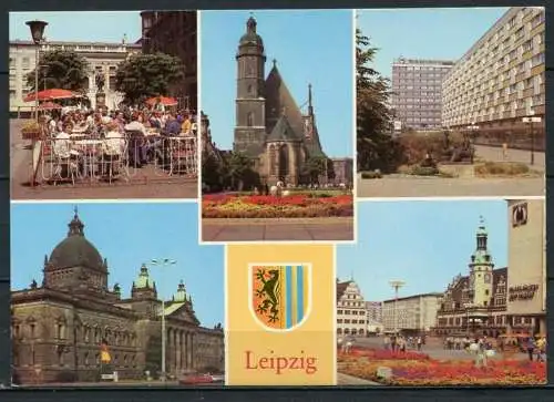 (0267) Leipzig/ Mehrbildkarte - n. gel. - DDR - Bild und Heimat   A1/2703/82  01 12 0237