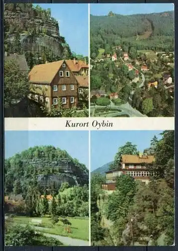 (0234) Kurort Oybin/ Mehrbildkarte - gel. 1985 - DDR - Bild und Heimat   A1/965/85  01 12 0196/16