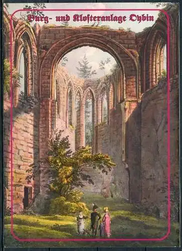 (0229) Burg- und Klosteranlage Oybin - Postkarte Ritterturnier 1995 - Eintrittsnummer 16255