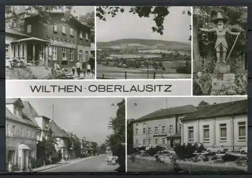 (0186) Wilthen/ Mehrbildkarte s/w - gel. - DDR - Bild und Heimat  163/82  01 12 01 219