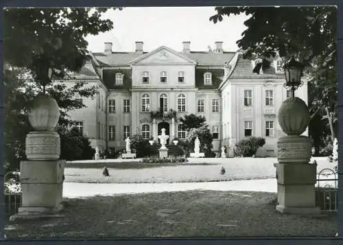 (0163) Barockschloss Rammenau (Sachsen) - gel. 1978 - DDR - A 4/77  02 12 02 009 / Planet-Verlag, Berlin