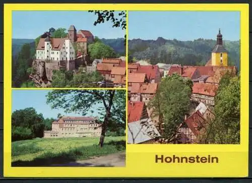 (0162) Hohnstein/ Mehrbildkarte - n. gel. - DDR - Bild und Heimat  A1/186/79  01 12 0297