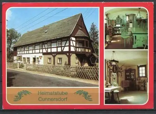 (0147) Cunnersdorf/ Mehrbildkarte - gel. 1985 - DDR - Bild und Heimat  A1/297/82  01 12 0571 K