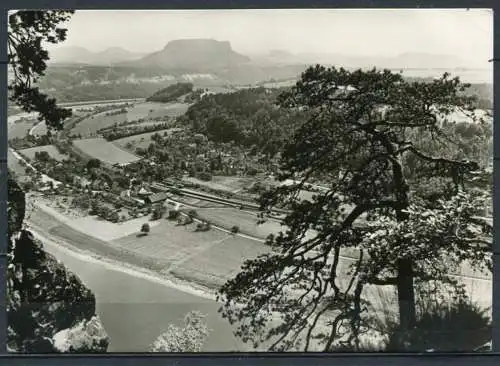 (0132) Sächs. Schweiz/ Blick von der Bastei - gel. - DDR - Bild und Heimat 221/71  12/4627