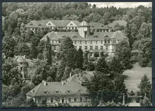 (0120) Klinik Sanatorium Gottleuba/ Teilansicht - gel. - DDR - Nr. 3682  K 1/65 / Dick-Foto, Erlbach