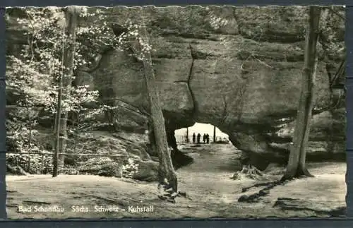 (0116) Bad Schandau/ Kuhstall / Echte Fotografie - gel. 1959 - DDR