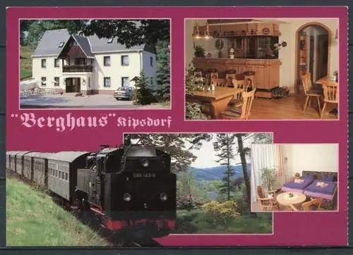 (0091) Erzgebirgs-Eisenbahn Nr. 099 723-9 - Kipsdorf/ Altenberg - gel. 1995 / Foto-Böhme, Frauenstein