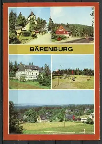 (00082) Altenberg / OT Bärenburg / Mehrbildkarte - n. gel. - DDR - Bild und Heimat  A1/971/85  01 12 0731/03