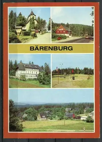 (0082) Altenberg / OT Bärenburg / Mehrbildkarte - n. gel. - DDR - Bild und Heimat  A1/971/85  01 12 0731/03