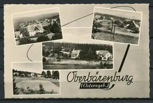 (0078) Altenberg / OT Oberbärenburg/ Osterzgeb. / Mehrbildkarte s/w - gel. 1963- DDR - Bild und Heimat 12/2719  A 3/62