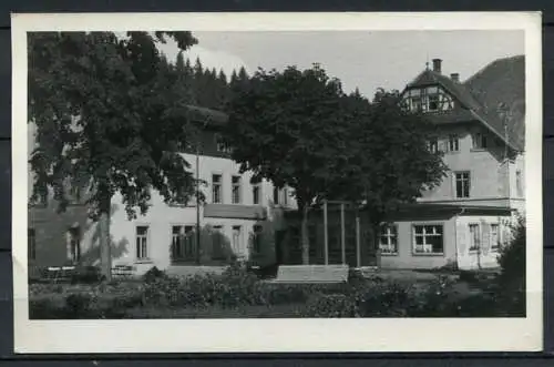 (0077) Altenberg / OT Waldbärenburg/Erzgeb. - Landesjugendschule "Willy Kluge" - Echt Foto - n. gel.  - DDR