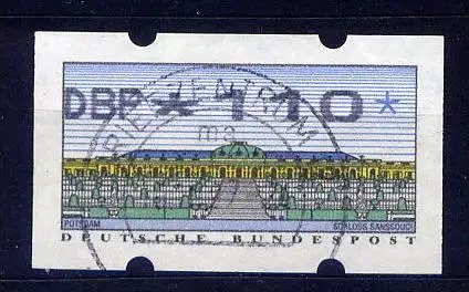 (8619) BRD ATM Nr.2 / 110 Pf        O  gestempelt