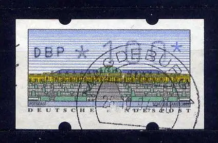 (8584) BRD ATM Nr.2 / 100 Pf        O  gestempelt