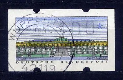 BRD ATM Nr.2 / 100 Pf        O used   (8581)