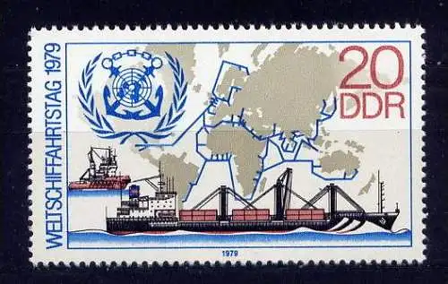 DDR Nr.2405            **  mint       (13598) ( Jahr: 1979 )