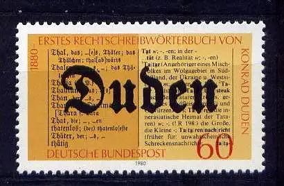 (5361) BRD Nr.1039          **  postfrisch