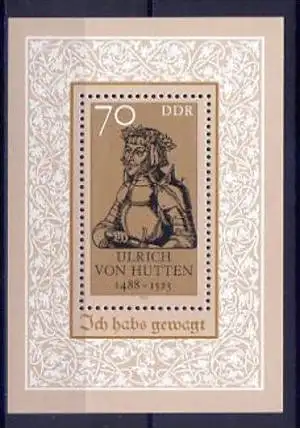 DDR Block 93     **  mint      (10447) ( Jahr: 1988 )