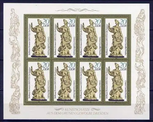 (2156) DDR Nr.2906 II   Kleinbogen        **  postfrisch