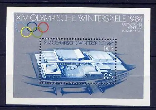 (2129) DDR Nr.2843  Block 74           **   postfrisch