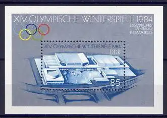 (10360) DDR Nr.2843  Block 74           **  postfrisch