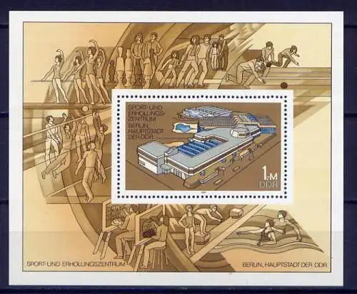 (2078) DDR Nr.2600  Block 64     **  postfrisch