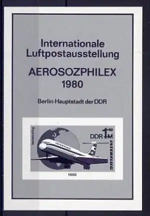 DDR Block 59     Schwarzdruck       (10330) ( Jahr: 1980 )