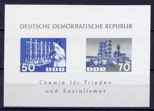 DDR Block 18     (*)  mint !      (3468) ( Jahr: 1963 )