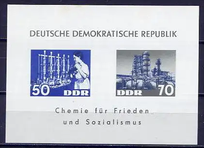DDR Block 18     (*)  mint !      (10190) ( Jahr: 1963 )