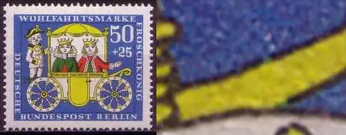 Berlin West Nr.298    ** mint     (942) Bruch in der Wagenfeder ( wie bei BRD-Ausgabe)