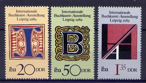 (3287) DDR Nr.3245/7      **  postfrisch