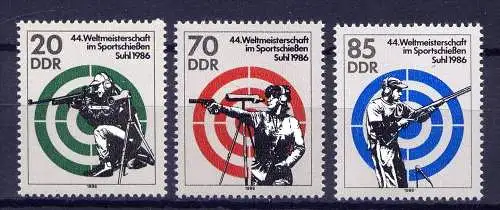 (1959) DDR Nr.3045/7         **  postfrisch