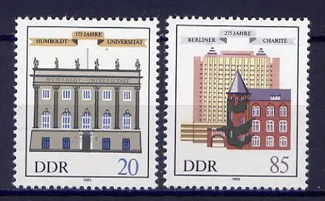 (9208) DDR Nr.2980/1         **  postfrisch