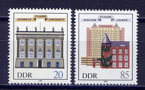 (9209) DDR Nr.2980/1         **  postfrisch