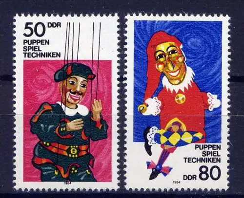 (1295) DDR Nr.2876/7          **  postfrisch