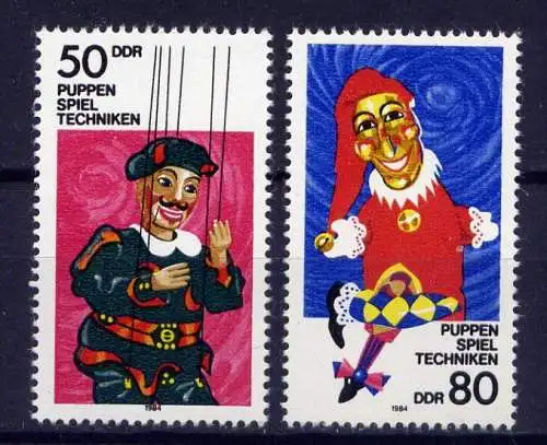 (1292) DDR Nr.2876/7          **  postfrisch